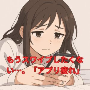 もうスワイプしたくない…。「アプリ疲れ」の20代・30代女性が知るべき、新しい婚活の選択肢