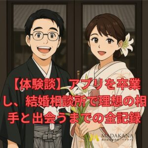 【体験談】アプリを卒業し、結婚相談所で理想の相手と出会うまでの全記録